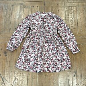 Mayoral floral cinch waist dress